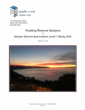 HOA Sample Report Cover